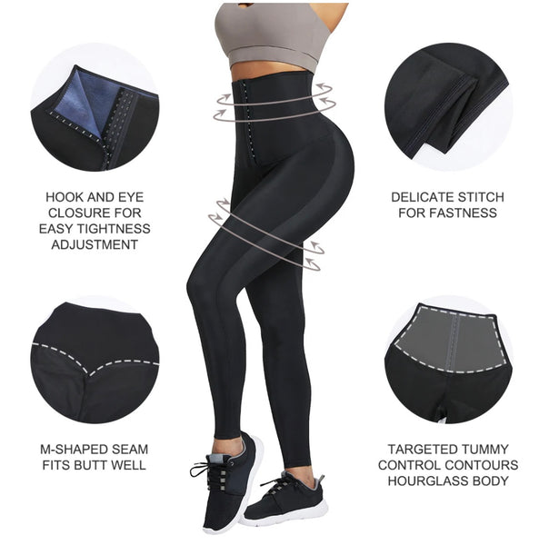 NEOPRENE HIGH WAIST SHAPER LEGGINGS